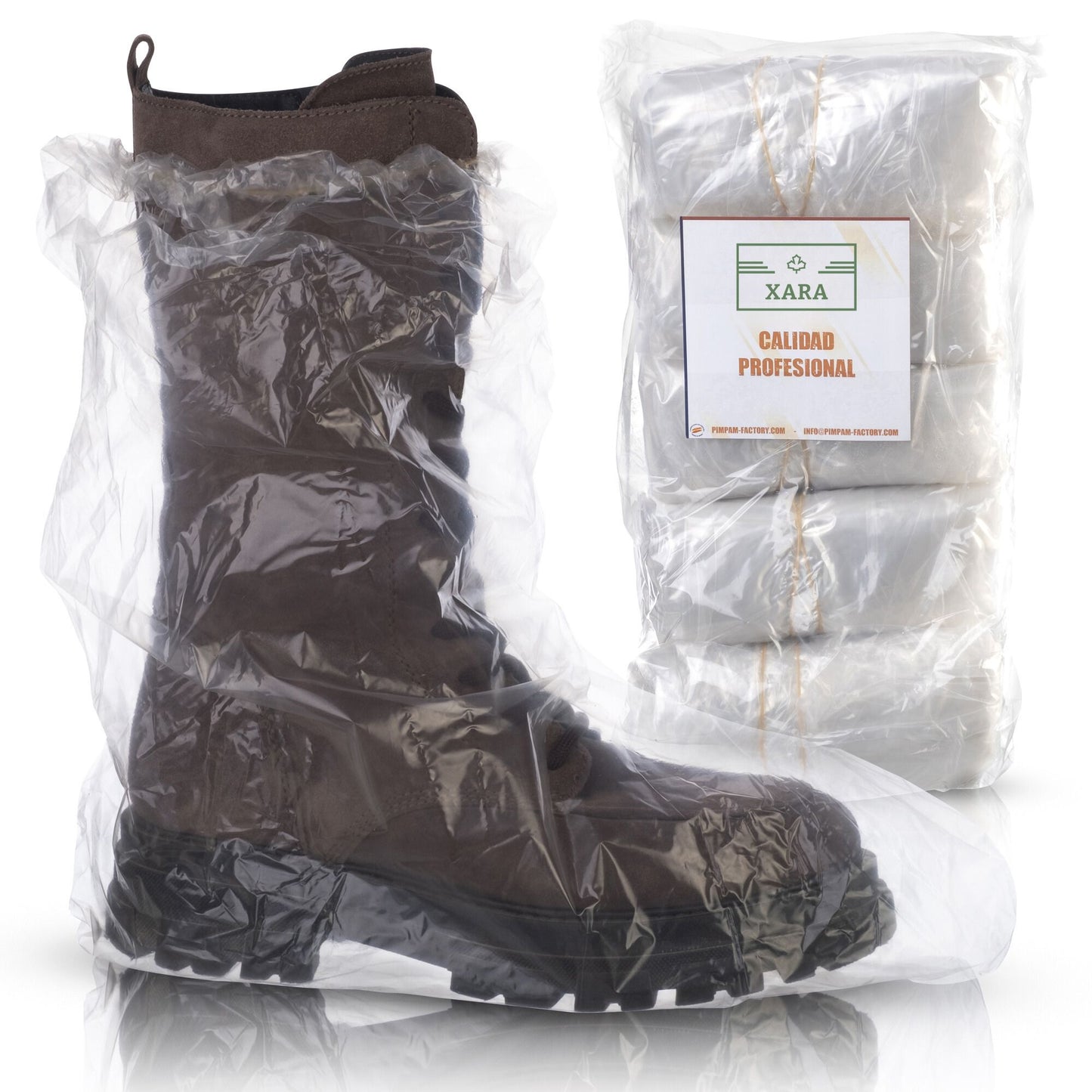 Cubre Botas de PE Extra Fuerte - Pack 50