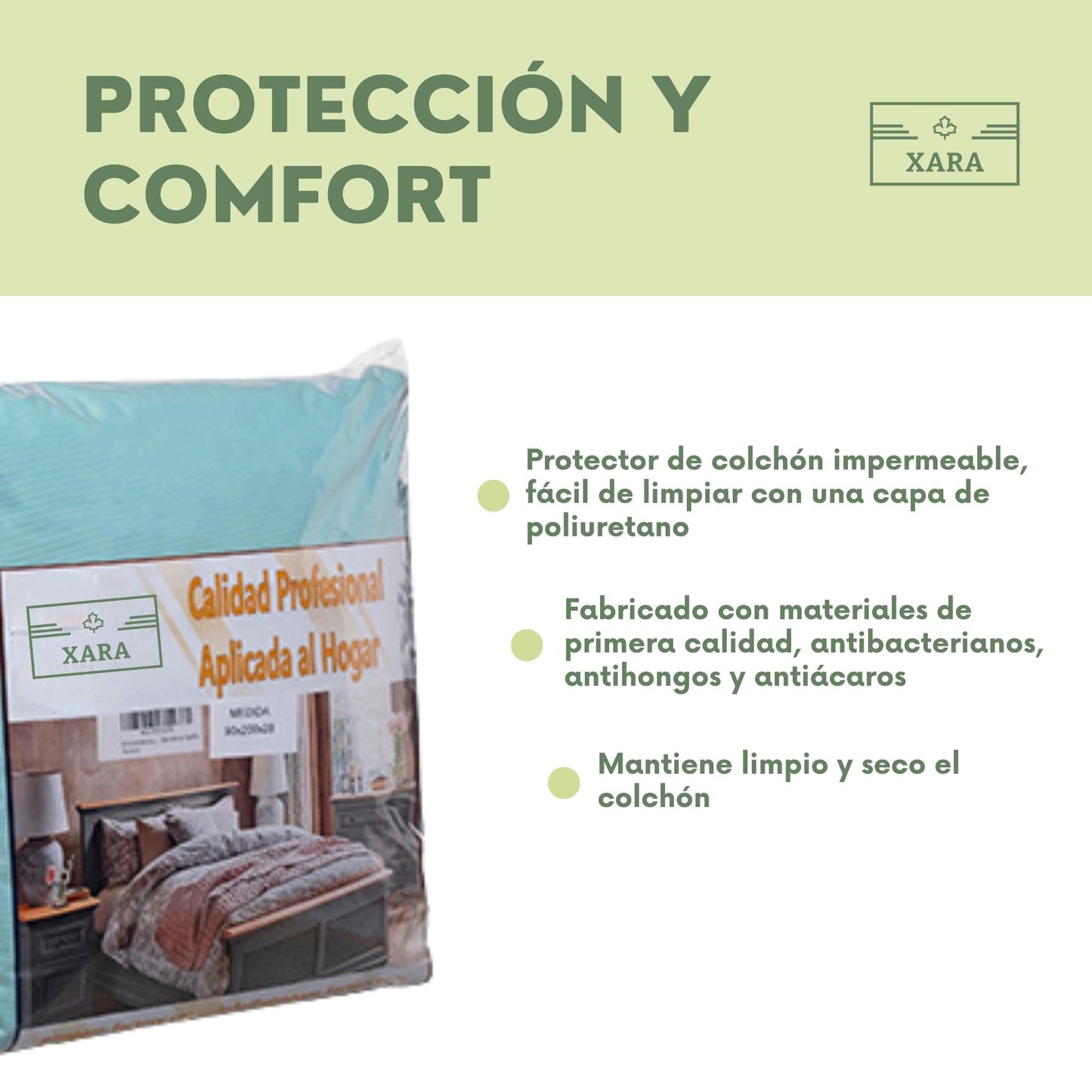 Protector de Colchón M1 Impermeable