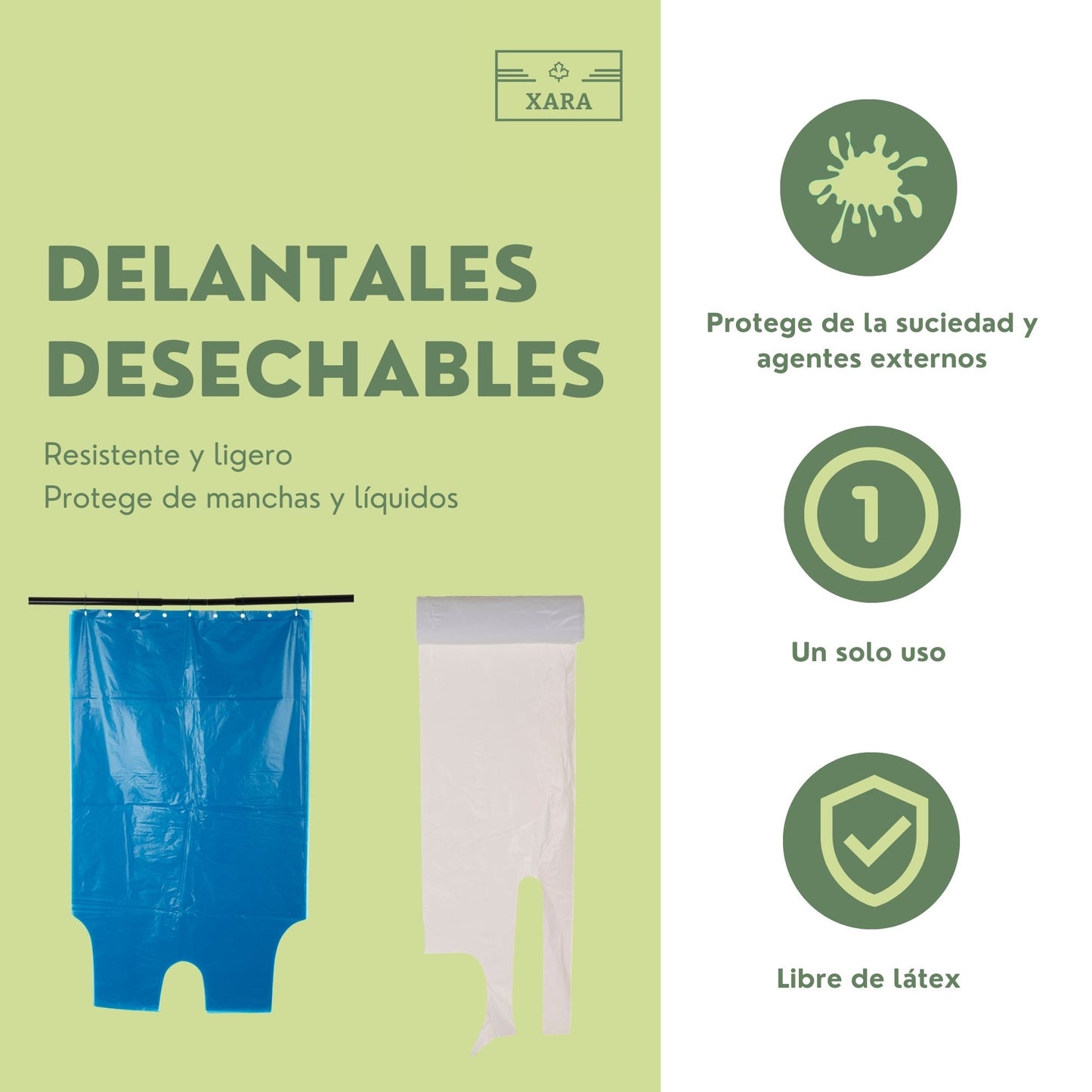 Delantal Desechable - Pack 100