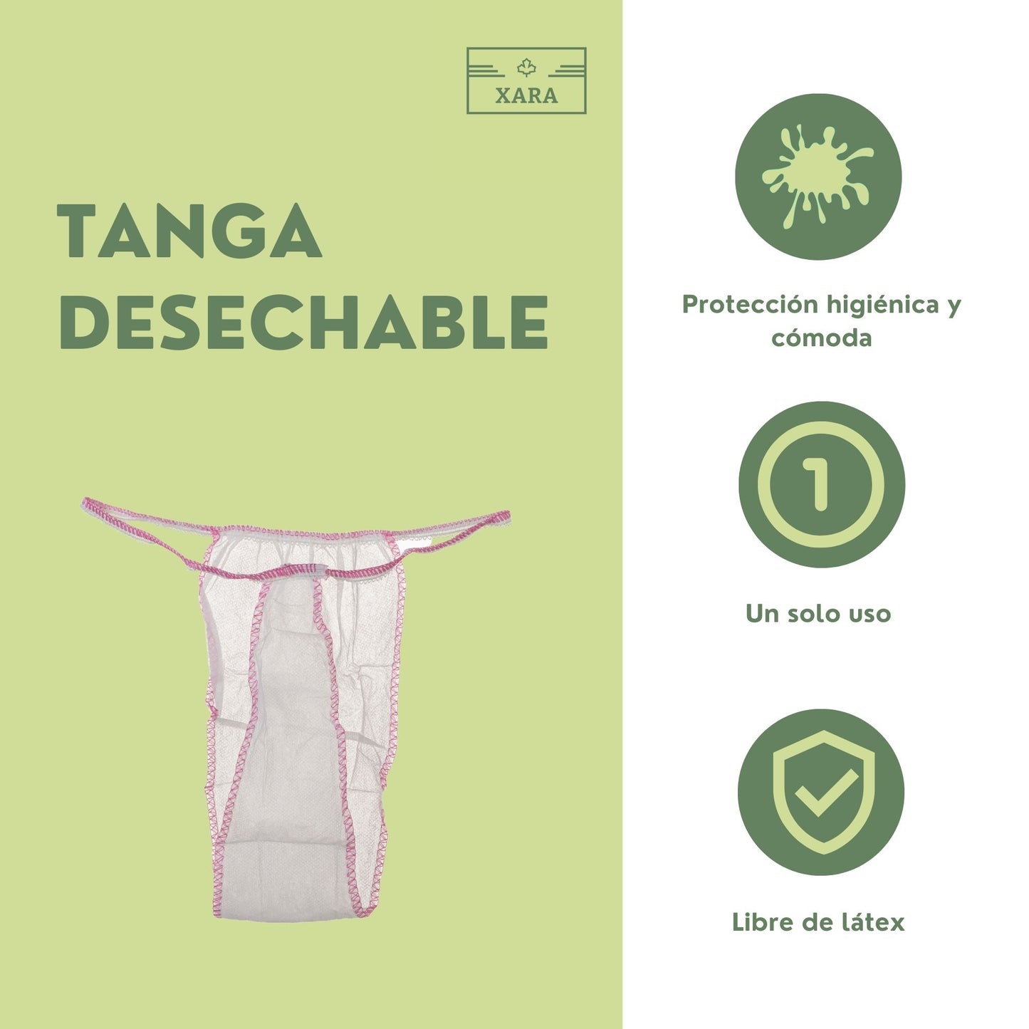 Tanga Desechable - Pack 100