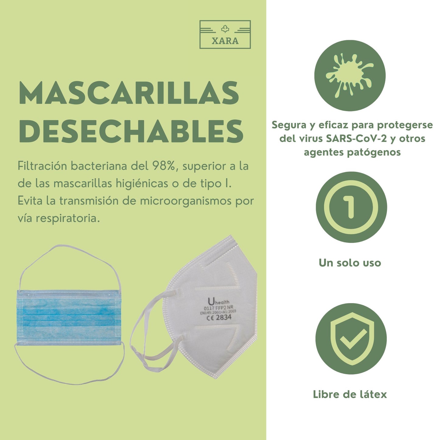 Mascarilla FFP2 - Pack 50