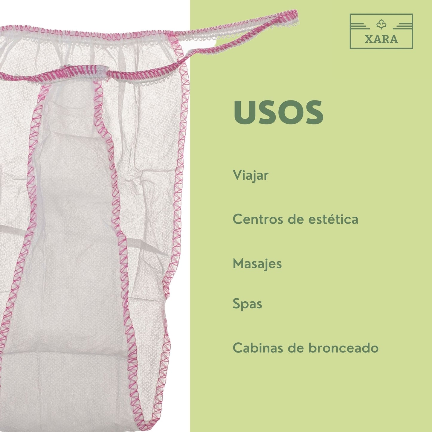 Tanga Desechable - Pack 100