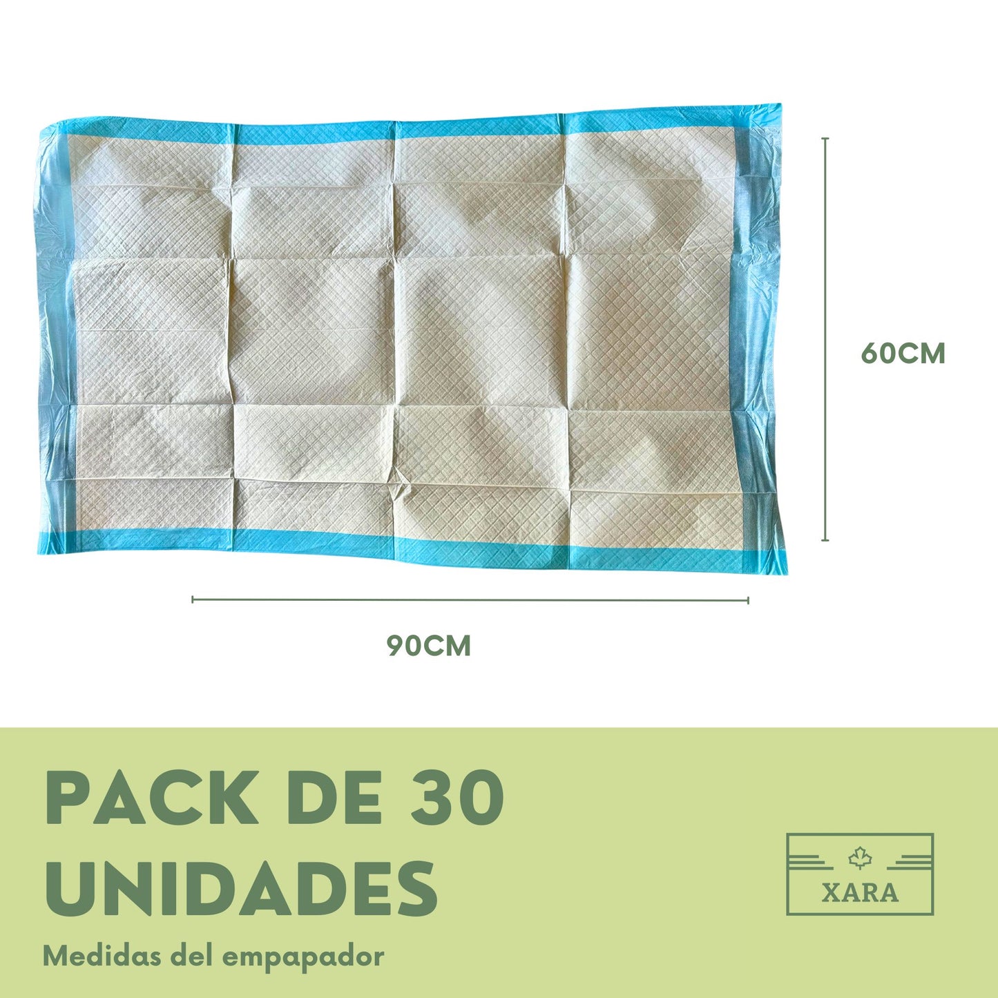 Empapadores 60x90 de Un Solo Uso - Pack 30