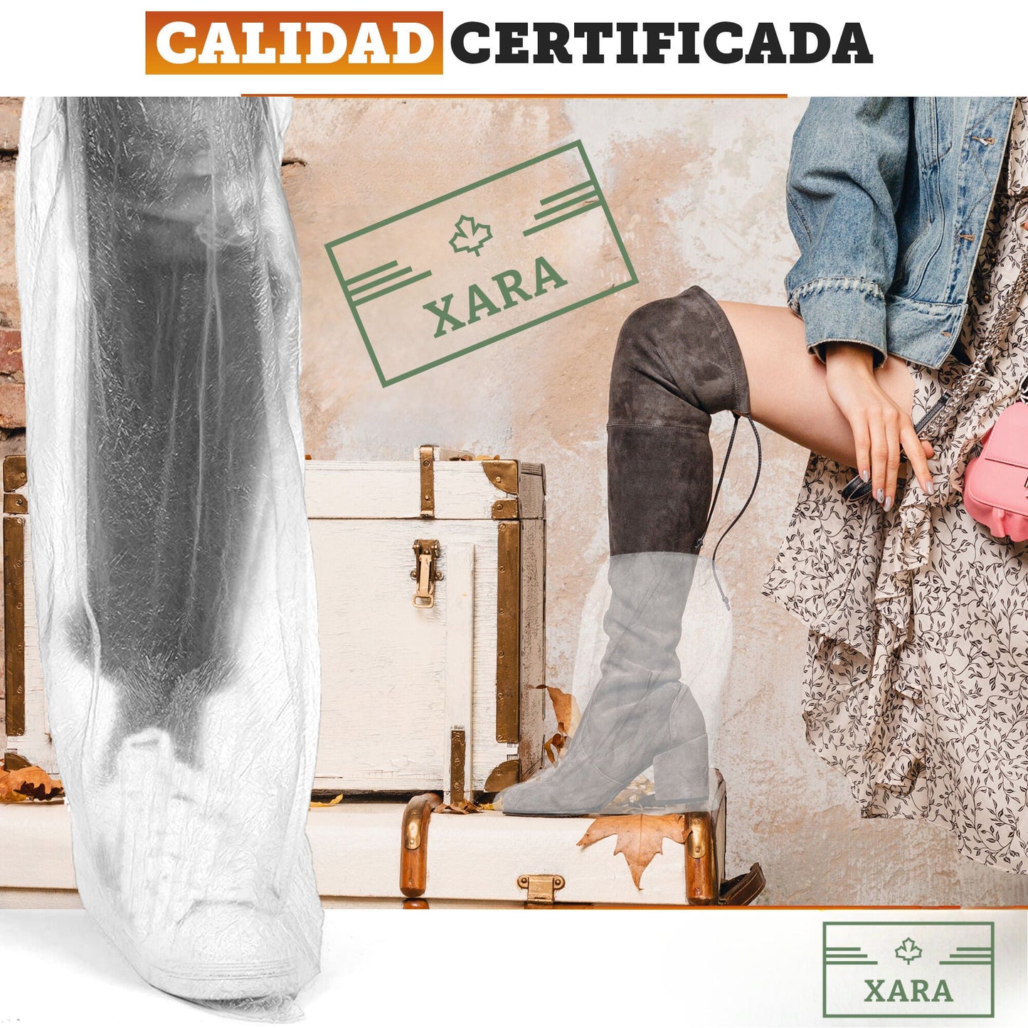 Cubre Botas de PE Extra Fuerte - Pack 50