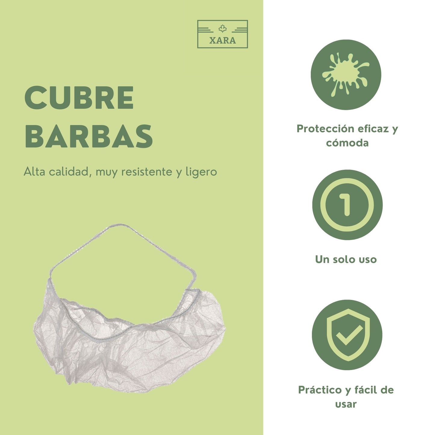 Cubre Barbas - Pack 100