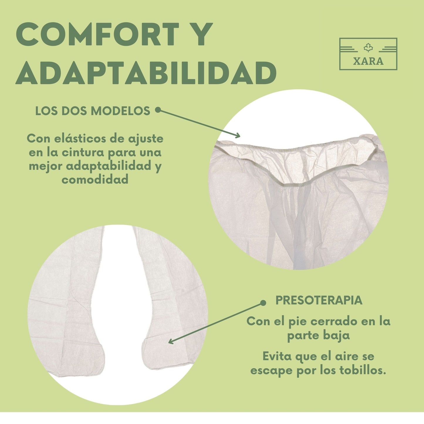 Pantalones Industriales / Presoterapia - Pack 10