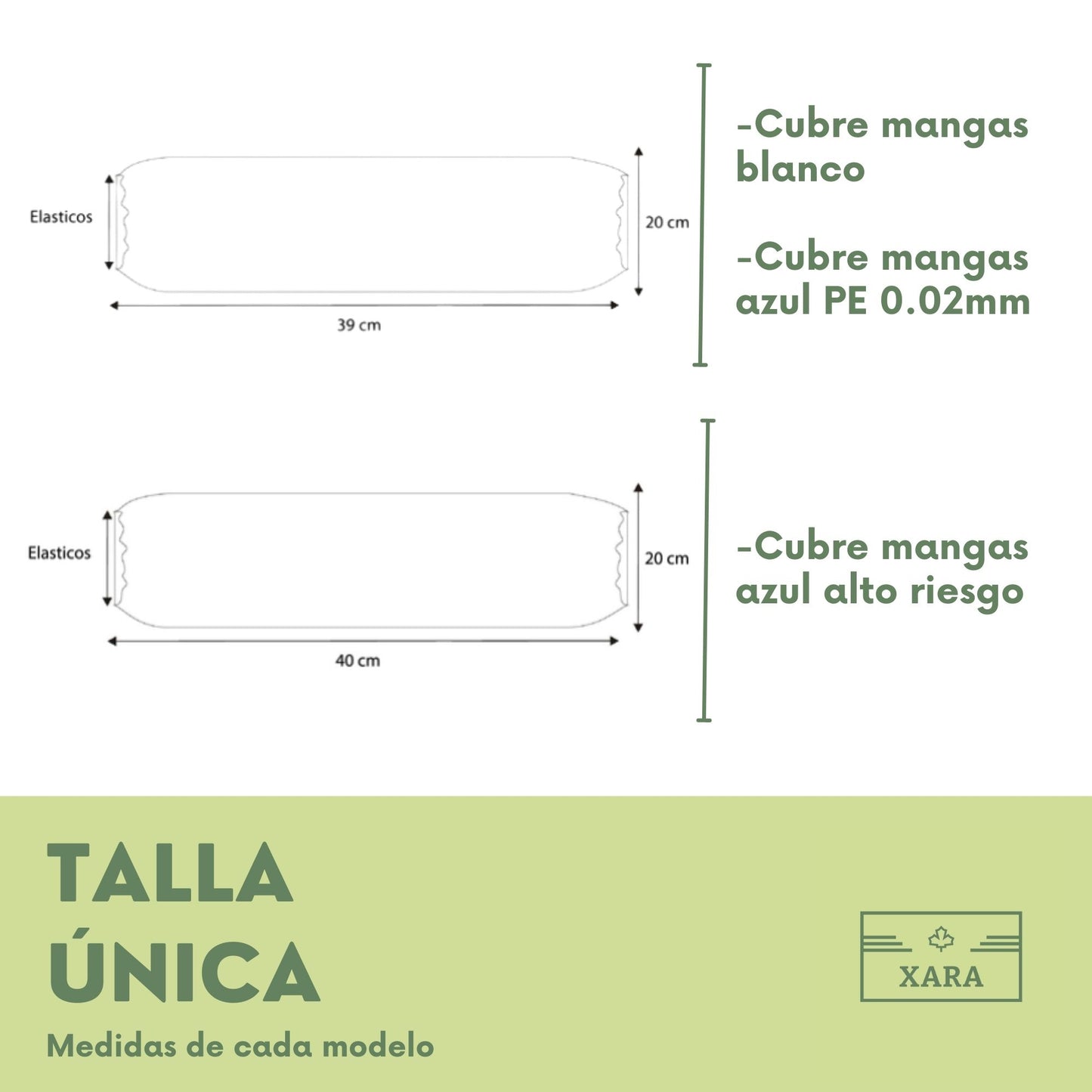 Cubre Mangas Desechables - Pack 100